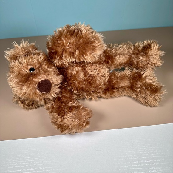 IKEA Brummig Bear HTF Plush Stuffed Animal 12” Embroidered Eyes - Picture 7 of 10